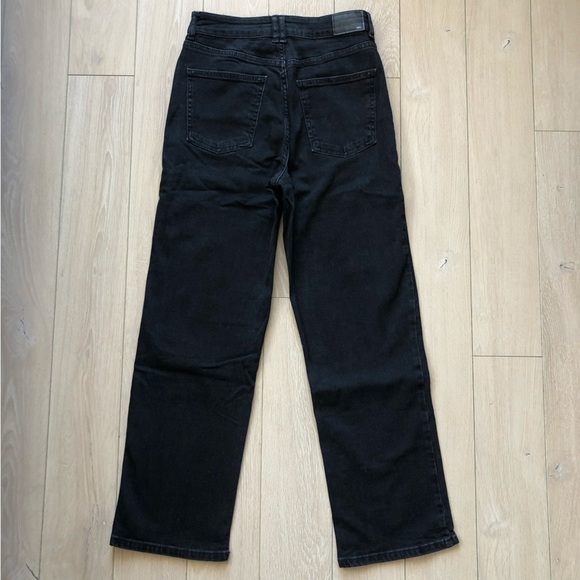 Zara Z1975 Super High Rise Vintage Slim Fit Jeans in Black Size 6 - Picture 12 of 12